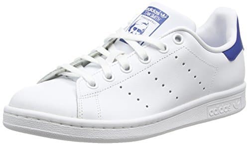 Fashion adidas Stan Smith J, Zapatillas de Gimnasia Unisex Niños, Blanco