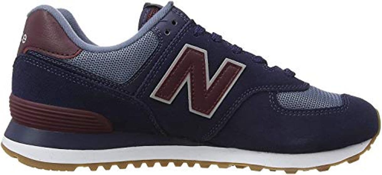 Fashion New Balance 574v2, Zapatillas para Hombre, Azul