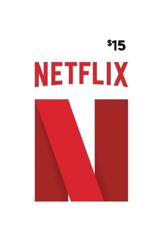 Producto Netflix 15 eur card