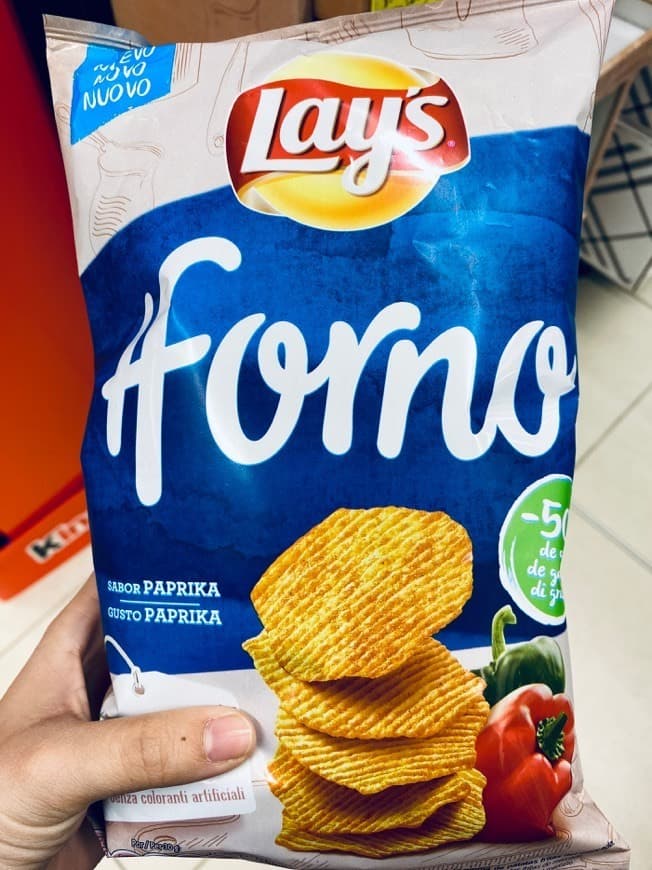 Product Lays no forno com sabor a Paprika