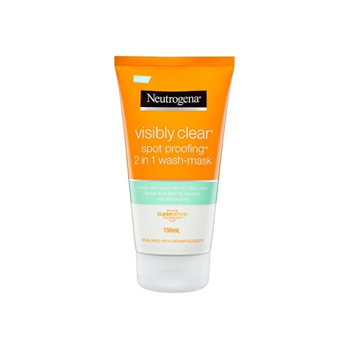 Producto Neutrogena visiblemente clear spot de corrección de 2-in-1 wash-mask