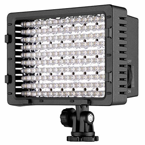 Electrónica NEEWER CN-160 - Panel de luz LED regulable de 160 piezas para