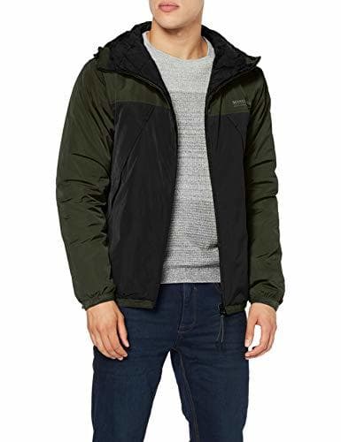 Moda Scotch & Soda Colourblock Jacket with Light Padding Chaqueta,