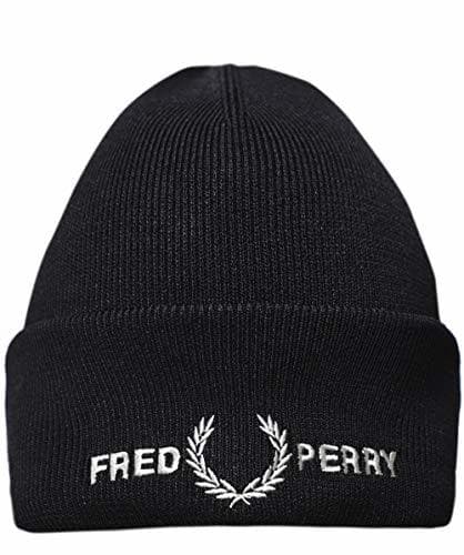 Moda Fred Perry C7141 Gorra hombre NEGRO GENERICA