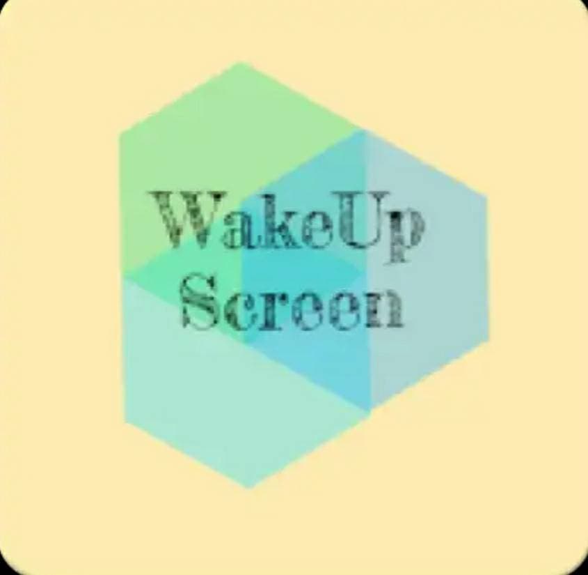 App Wake Up Screen