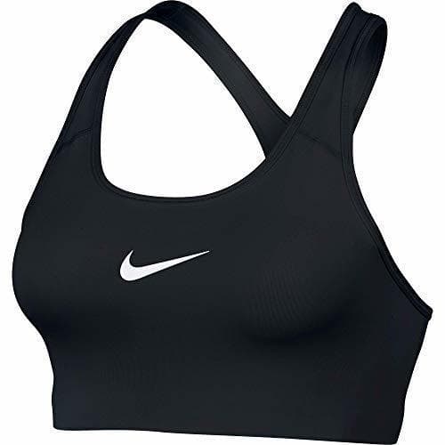 Fitness Nike W Np Pro Classic Swoosh Bra, Sujetador deportivo para Mujer, Negro