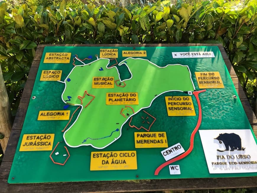 Lugar Sensory Ecopark of Pia do Urso