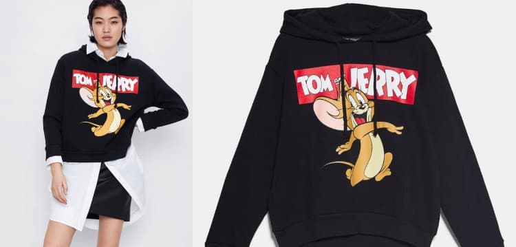 Producto Sweater Zara Tom&Jerry