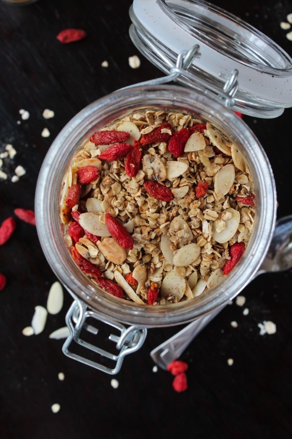 Fashion Granola de canela e goji