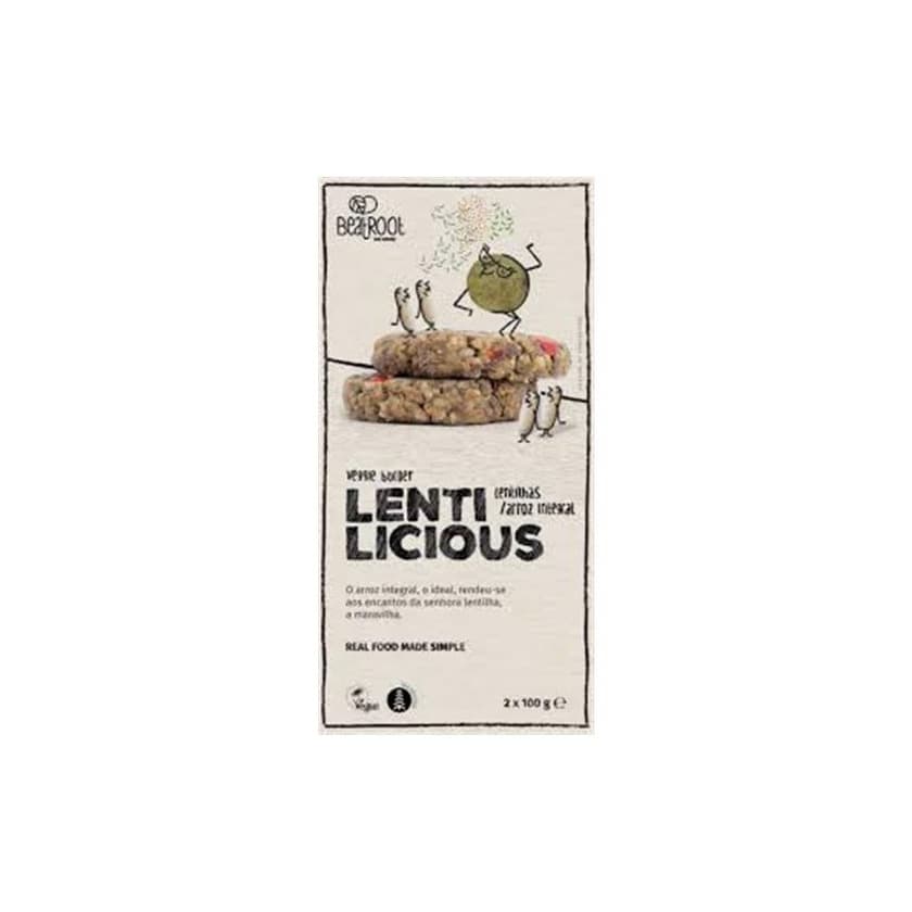 Producto Hambúrguer Lentilicious Beatroot