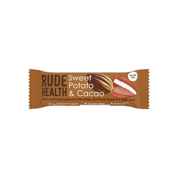 Product Barra Batata-doce e Cacau Rude Health