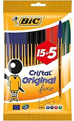 Product BIC Cristal Original Fine bolígrafos punta fina