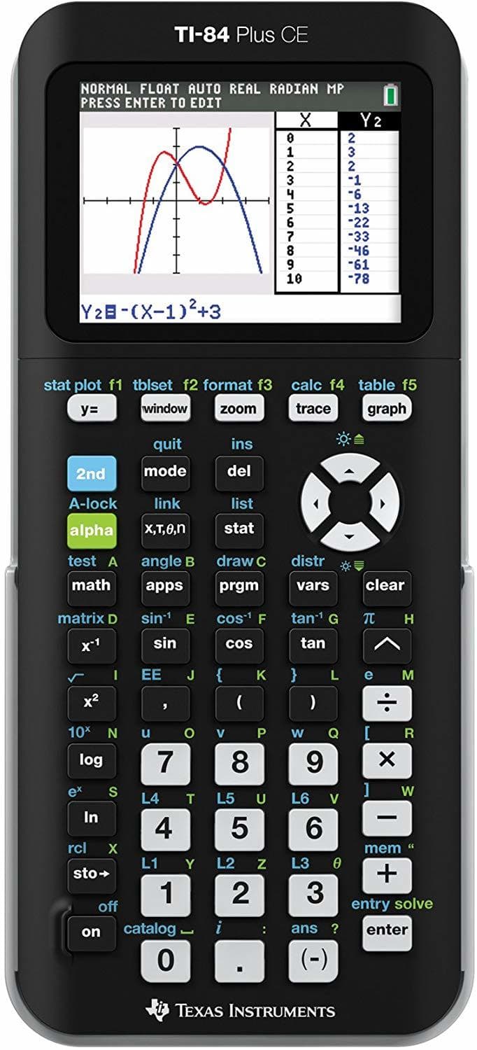 Book Ti84plus Ce Graphing Calculato