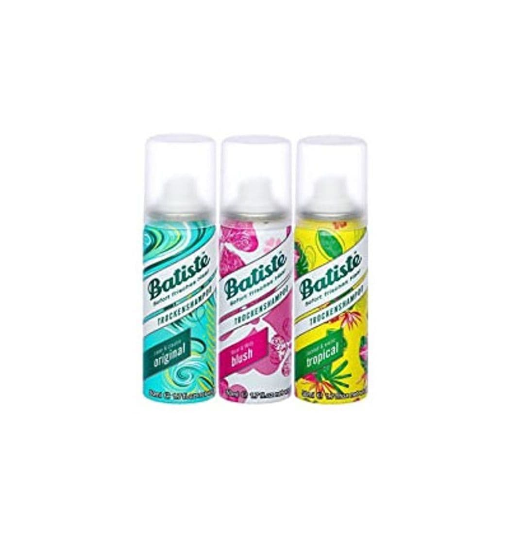 Belleza Batiste seco Champú Dry mini mix, fresca y aislamiento pelo para todos