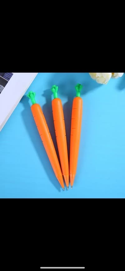 Moda Lapiseira em forma de 🥕 