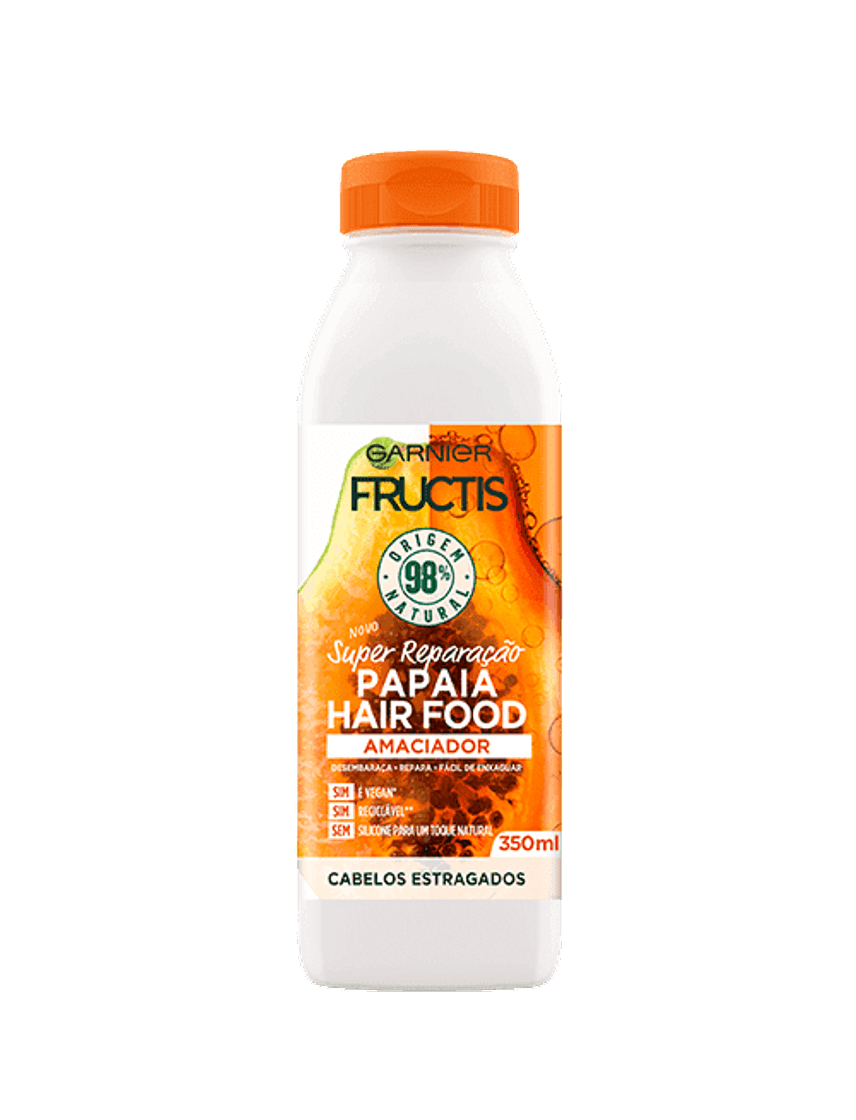 Fashion Amaciador Hair Food Papaia - Fructis | Garnier