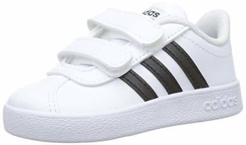 Fashion adidas VL Court 2.0 CMF I, Zapatillas de Deporte Unisex niño, Blanco