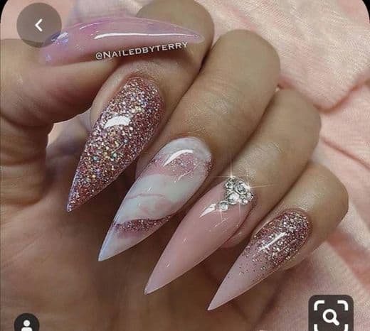 Fashion Unhas Rosinha 💗💕