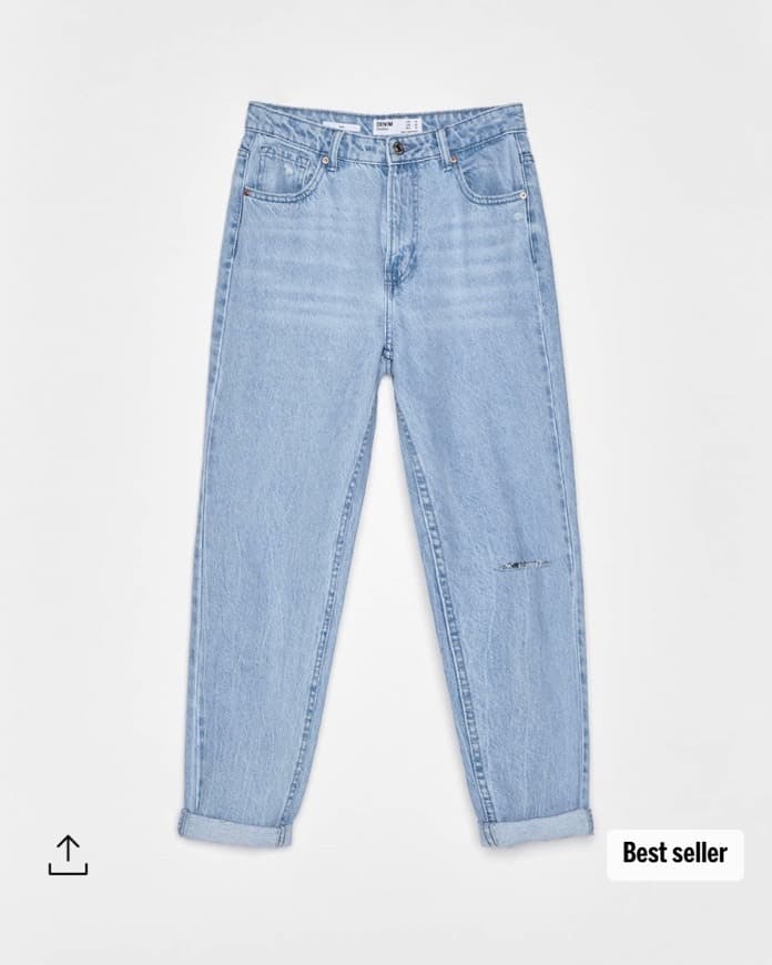 Fashion Calças mom jeans 