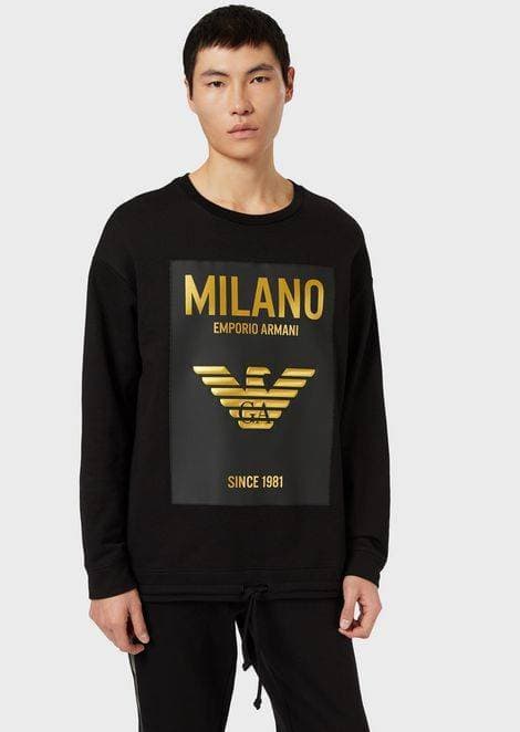 Producto Emporio Armani Sweatshirt Whith Milano Logo