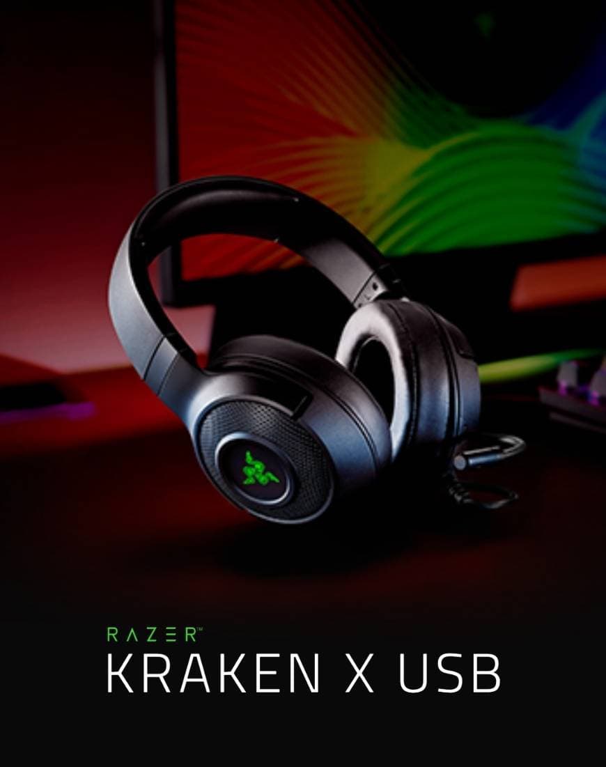 Product Razer HeadFones Kraken X USB