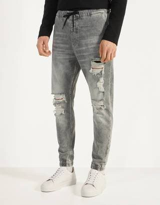 Product Bershka Jeans Jogger with Tears