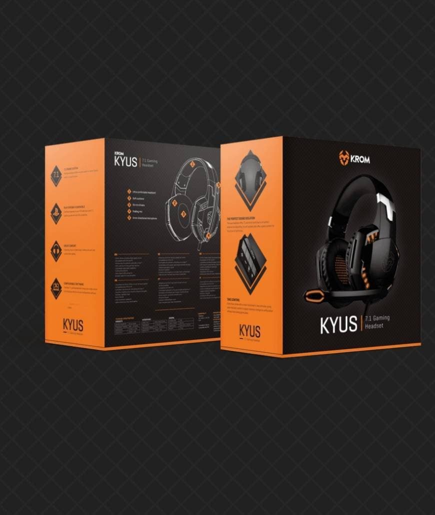 Producto Krom Kyus Headsets