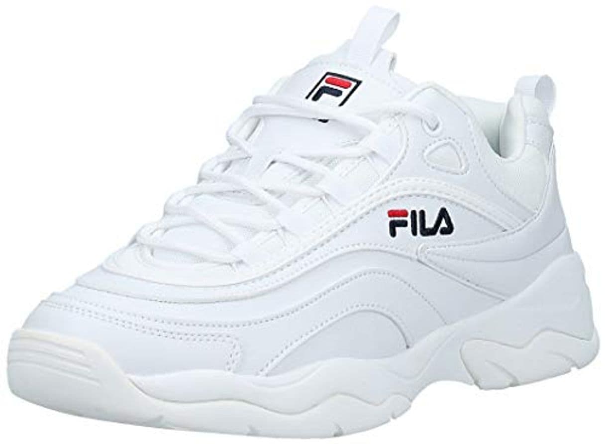 Lugar Fila Ray Low, Zapatillas para Hombre, Blanco