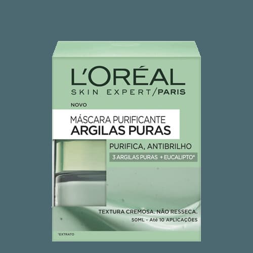 Product L'Oréal-máscaras argilas puras