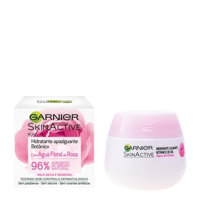 Fashion Garnier SkinActive Água De Rosas Creme Hidratante Calmante