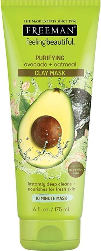 Fashion Freeman Facial Clay Masque Avocado & Oatmean