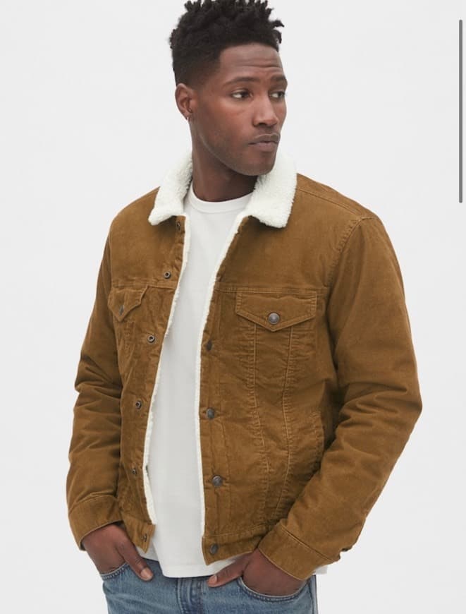 Fashion Sherpa-Lined Icon Corduroy Jacket


