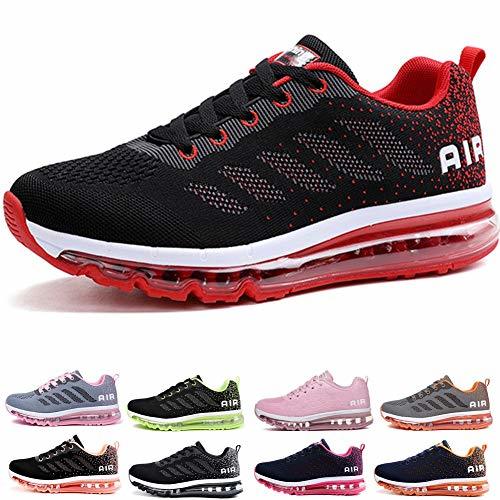 Moda Air Zapatillas de Running para Hombre Mujer Zapatos para Correr y Asfalto