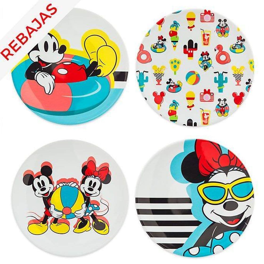 Fashion Platos mickey