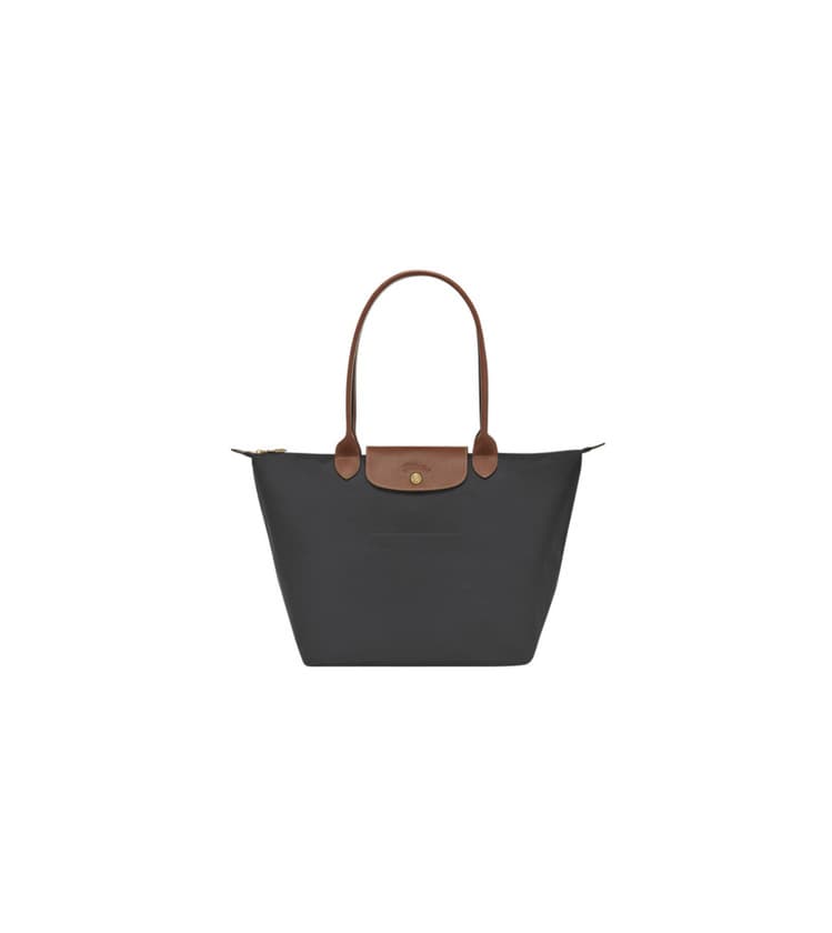 Fashion Longchamp - Bolsa de Sintético Mujer, color Negro, talla 19x30x31 cm