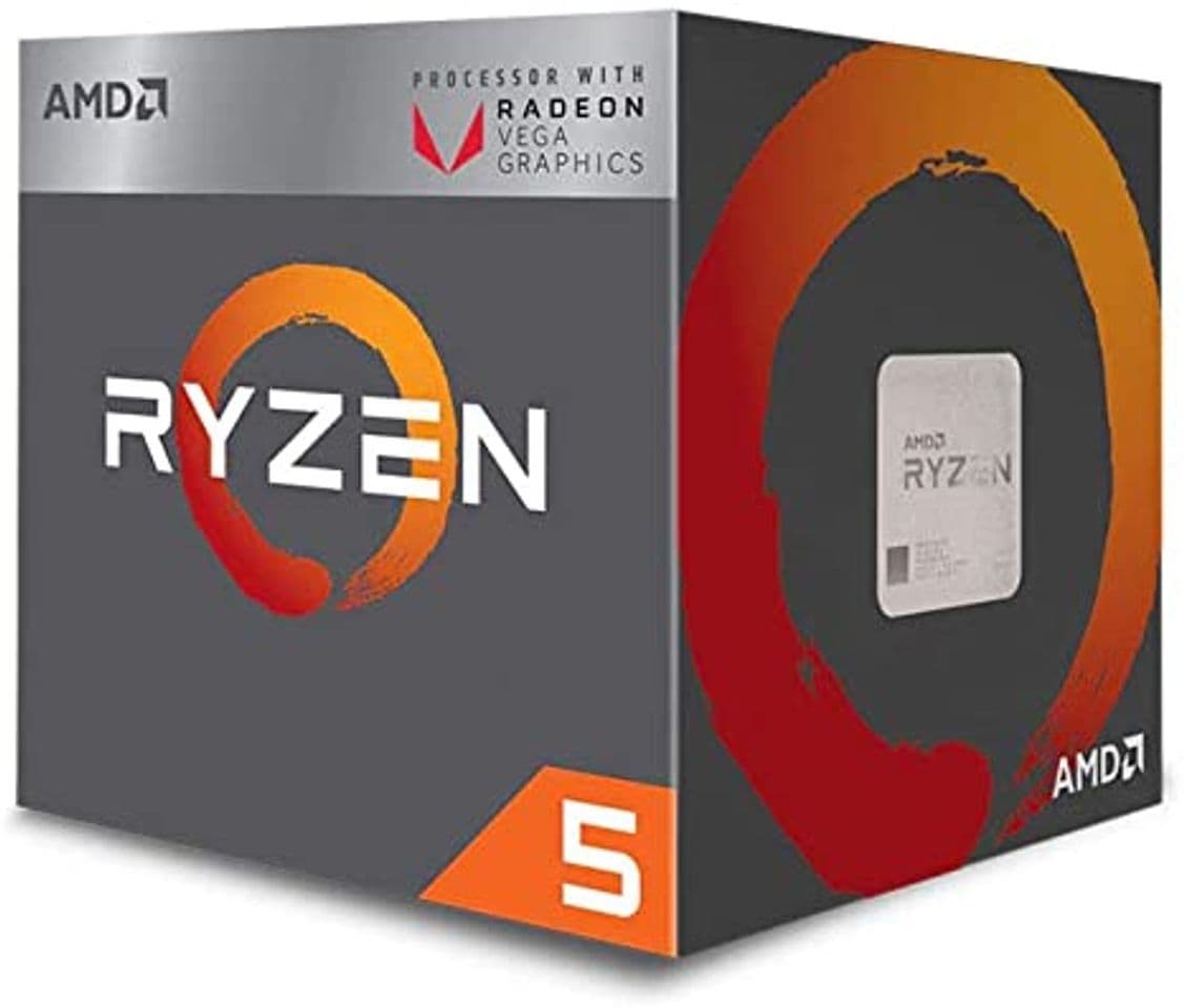 Electrónica AMD Ryzen 5 3400G, Procesador con Disipador de Calor Wraith Spire