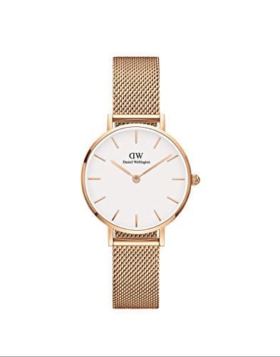 Fashion Daniel Wellington Reloj Analógico para Mujer de Cuarzo con Correa en Acero