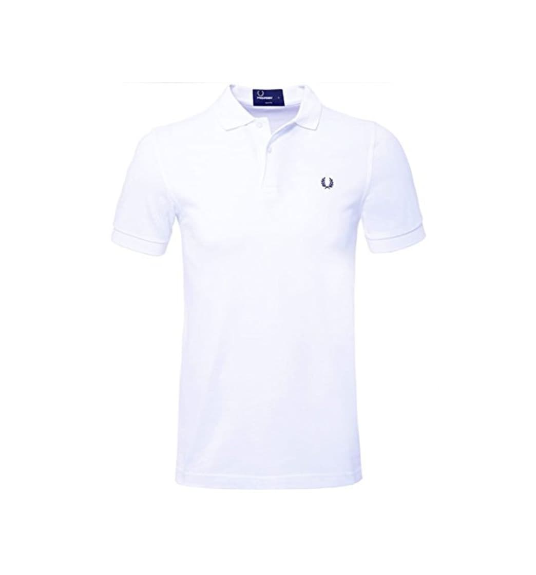 Fashion Fred Perry - Polo Hombre Blanco Plain M