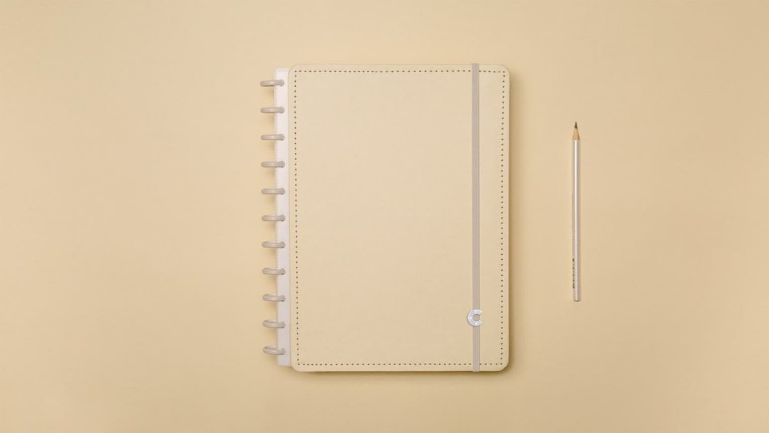 Product Caderno Inteligente Amarelo Pastel