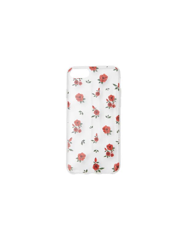 Product Capa com padrão de rosas