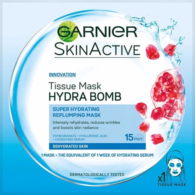 Moda GARNIER HYDRA BOMB Masque Tissu