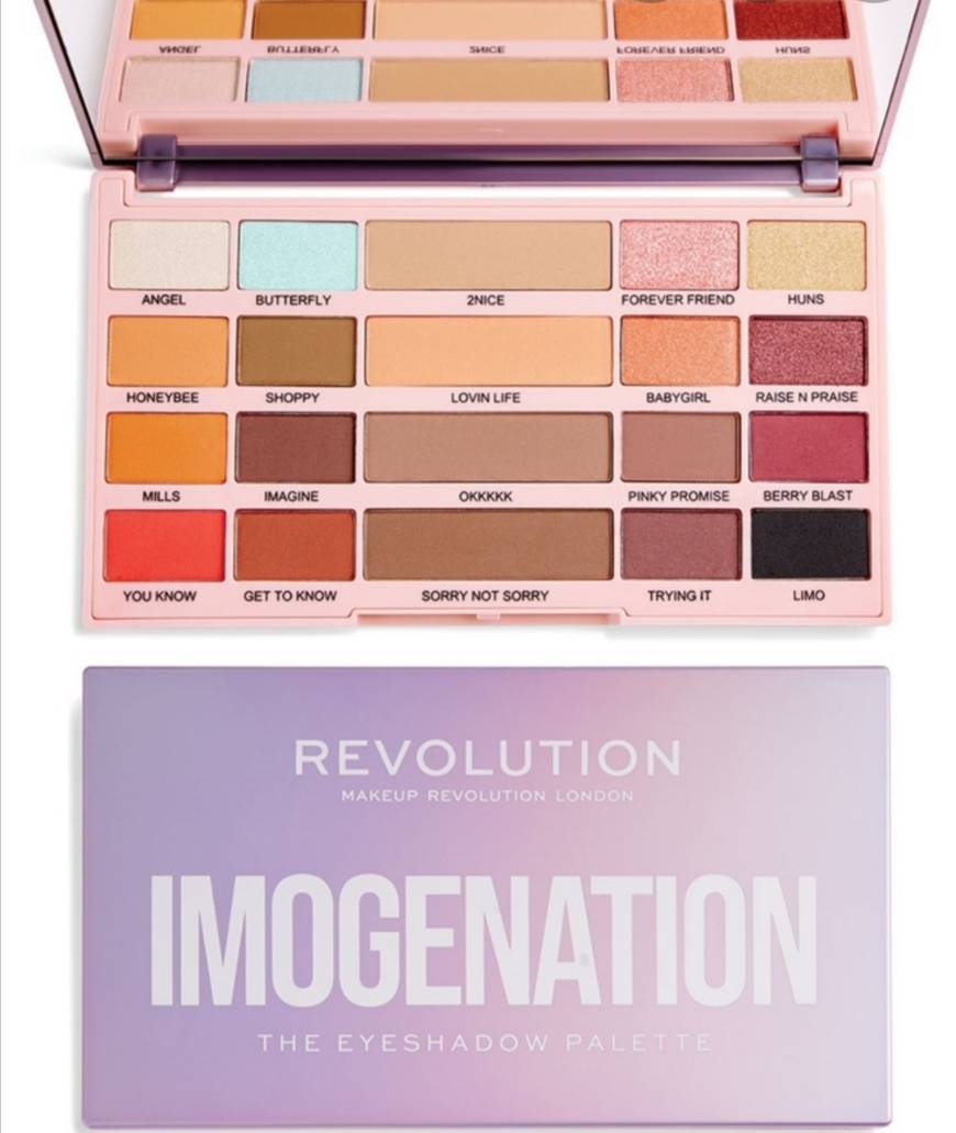 Fashion Paleta de sombras imogenation revolution 