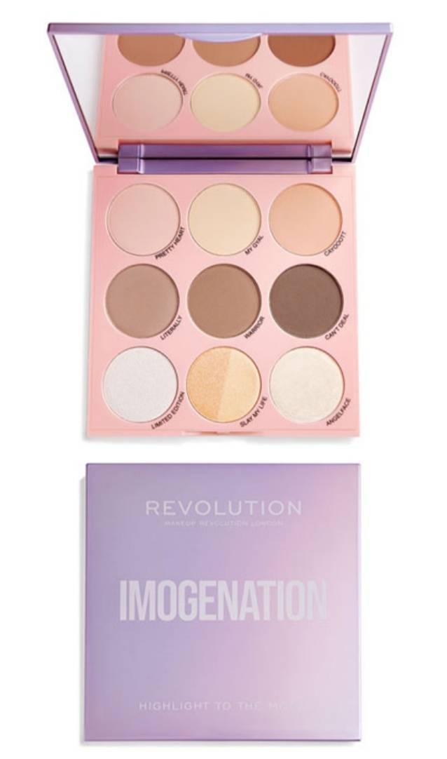 Fashion Paleta de iluminador imogenation revolution