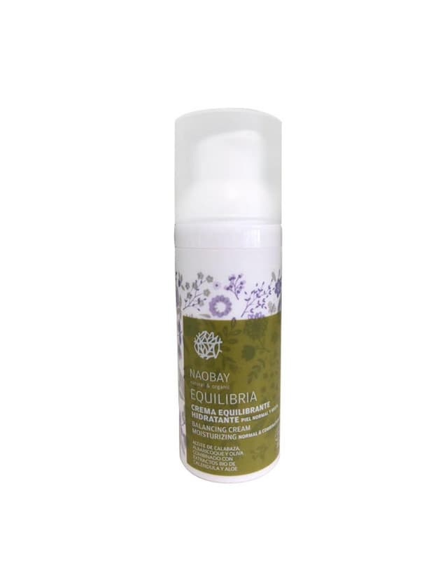 Producto Naobay creme hidratante equilibrante