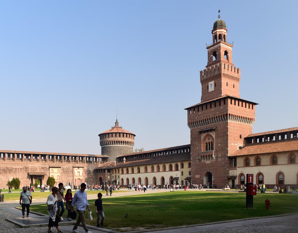 Lugar Castillo Sforzesco