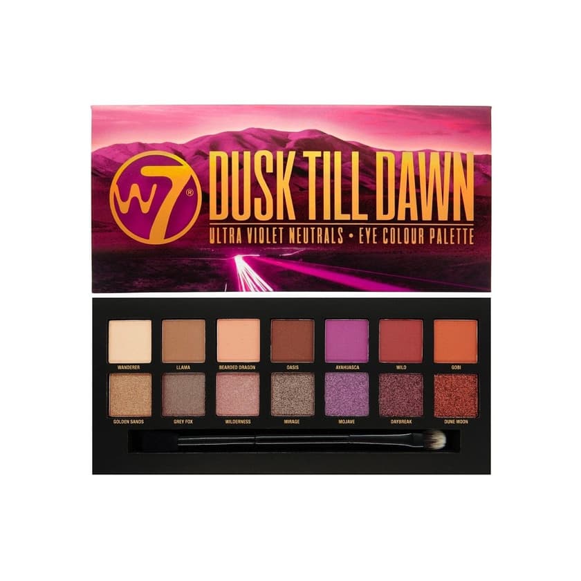 Producto Paletas de sombras W7