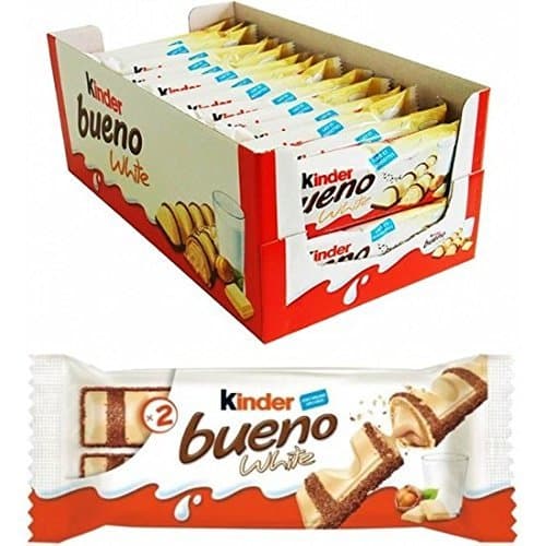 Product KINDER BUENO BLANCO 2 BARRITAS 43 GR