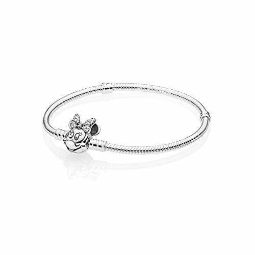 Moda Pandora Mujer plata Pulsera charm 597770CZ-16