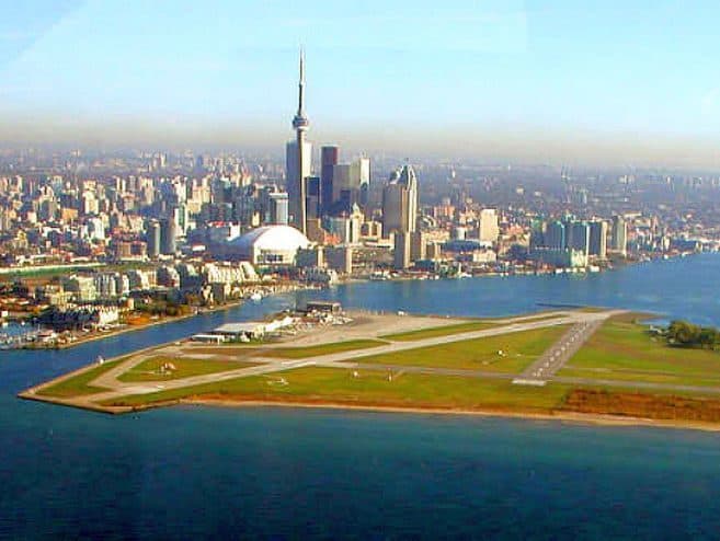 Lugar Billy Bishop Toronto City Airport