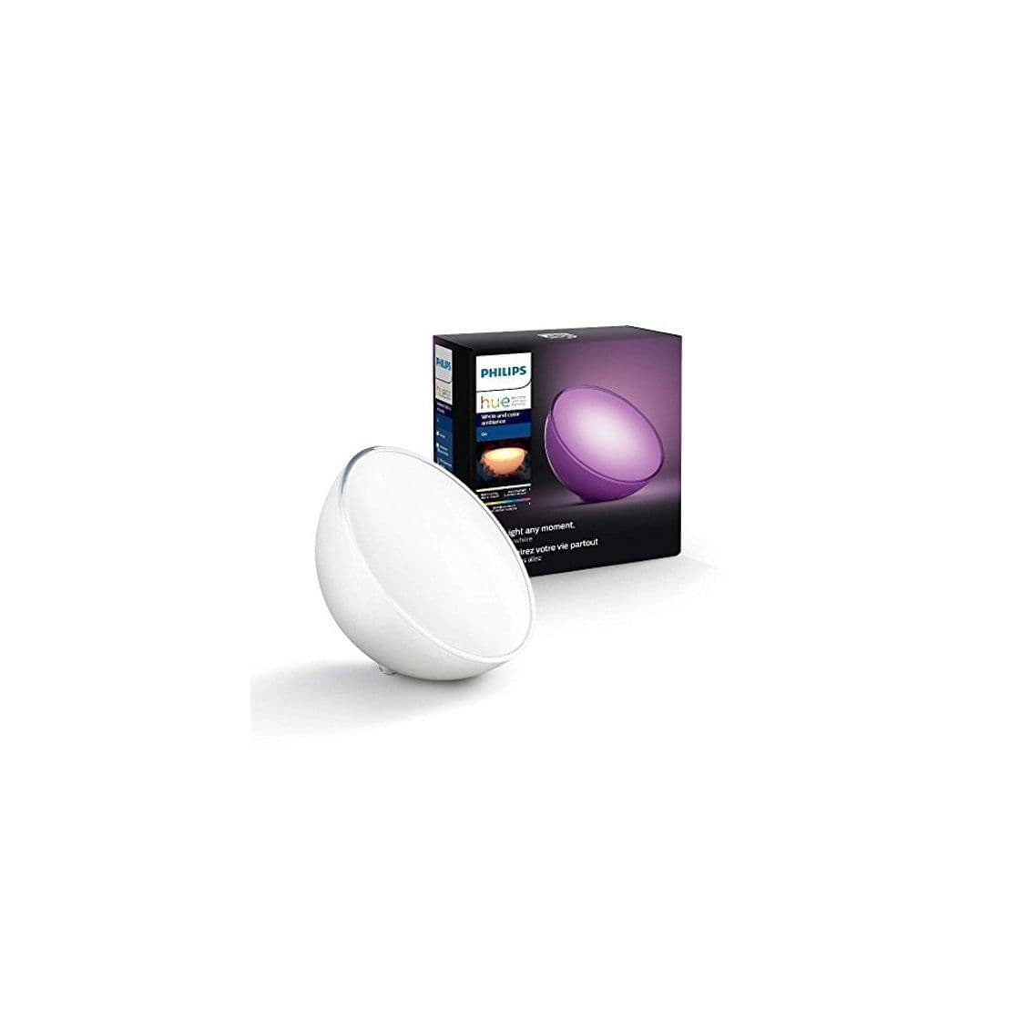 Home Philips Hue Go - Lámpara de mesa LED con conexión inalámbrica